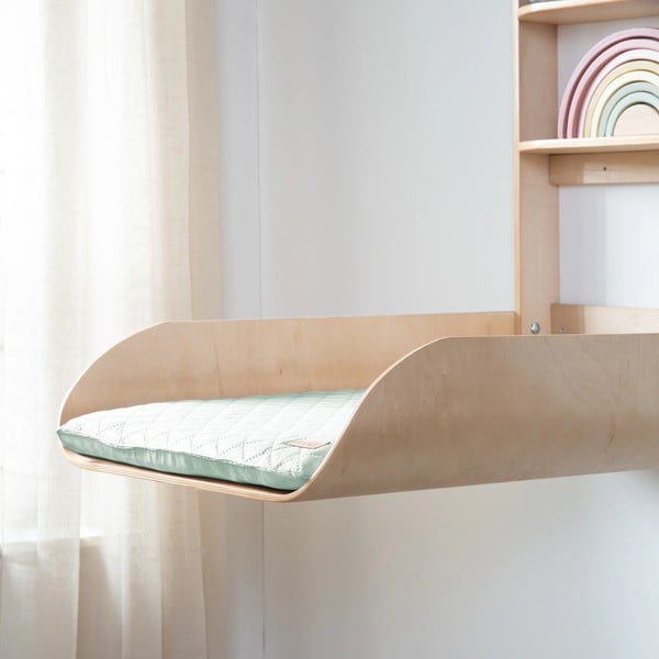 Závesný prebaľovací pult v prírodnej farbe Roba style - Roba-image-1