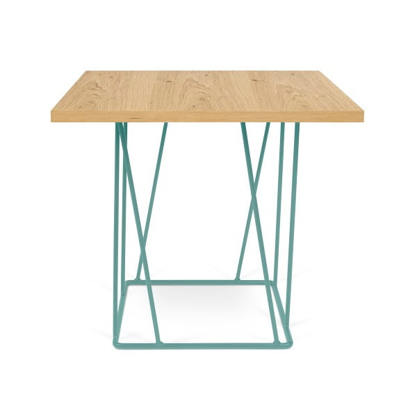 Konferenčný stolík so zelenými nohami TemaHome Helix, 50 cm
