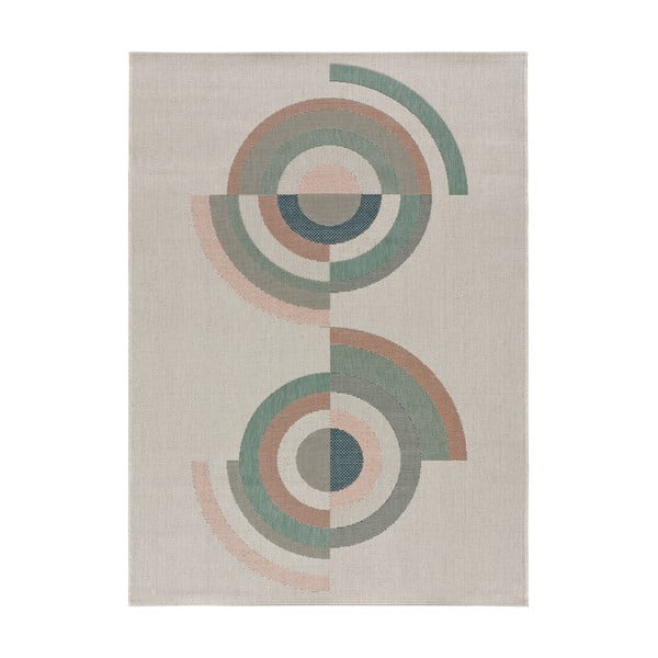 Krémovobiely vonkajší koberec 130x190 cm Breno – Universal