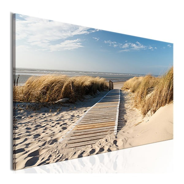 Obraz na plátne Artgeist Wild Beach, 150 × 50 cm