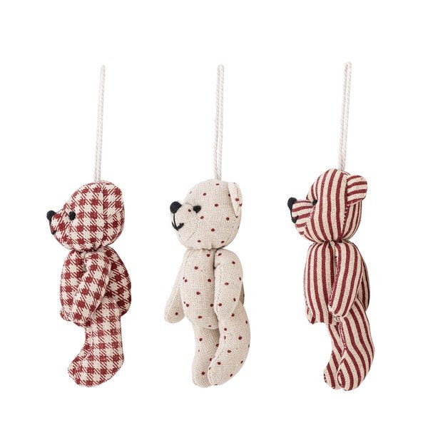 Textilné vianočné ozdoby v súprave 3 ks 5 cm Salwa – Bloomingville-image-3