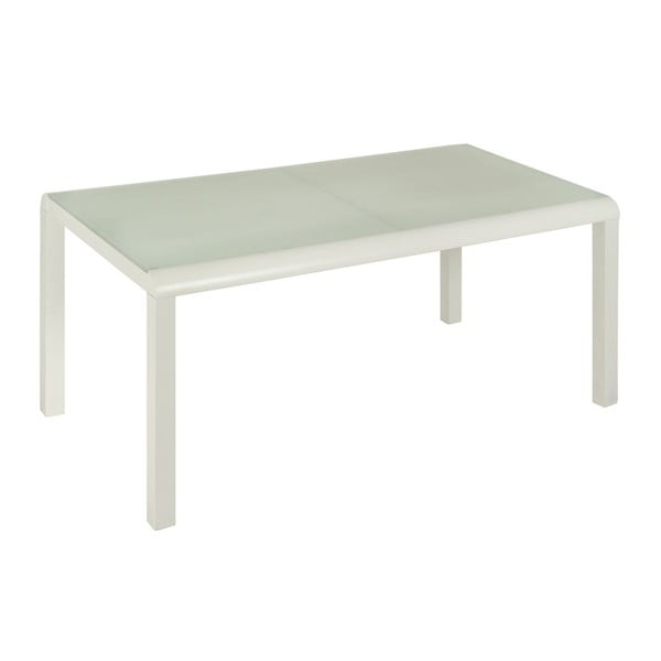 Stôl Elda White, 74x160x90 cm