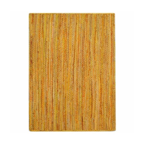 Žltý bavlnený koberec The Rug Republic Flavia, 230 x 160 cm

