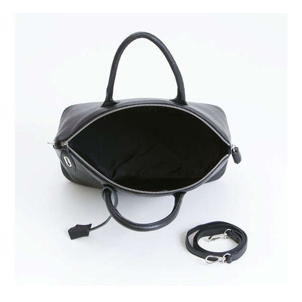 Kožená kabelka Giorgio Costa 5911 Black-image-2