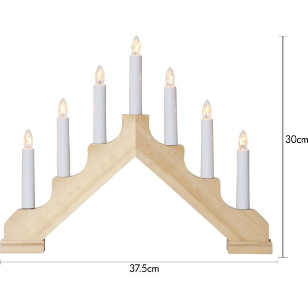 Svetlohnedá svetelná dekorácia Ada – Star Trading-image-3