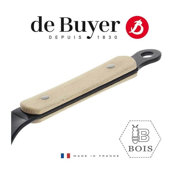 Oceľová panvica na vyprážanie de Buyer Mineral B, ø 32 cm-image-2