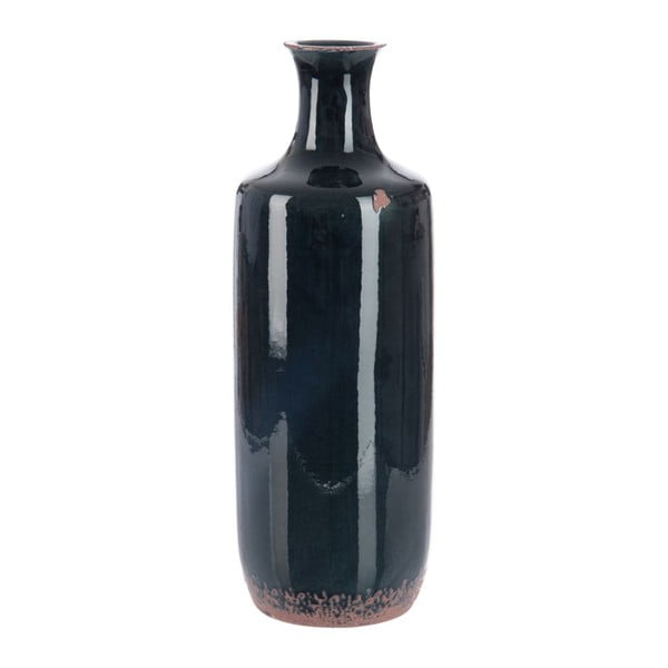 Váza Dark Petrol, 14x14x42 cm