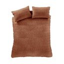 Oranžové obliečky na jednolôžko 135x200 cm Seesucker - Catherine Lansfield