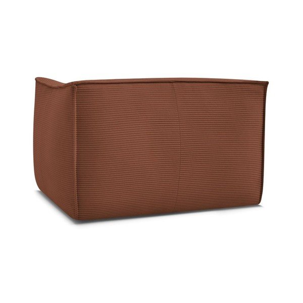 Oranžové menčestrové kreslo Giorgia – Bobochic Paris-image-3