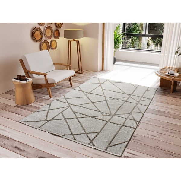 Béžový koberec 160x230 cm Lux – Universal-image-1