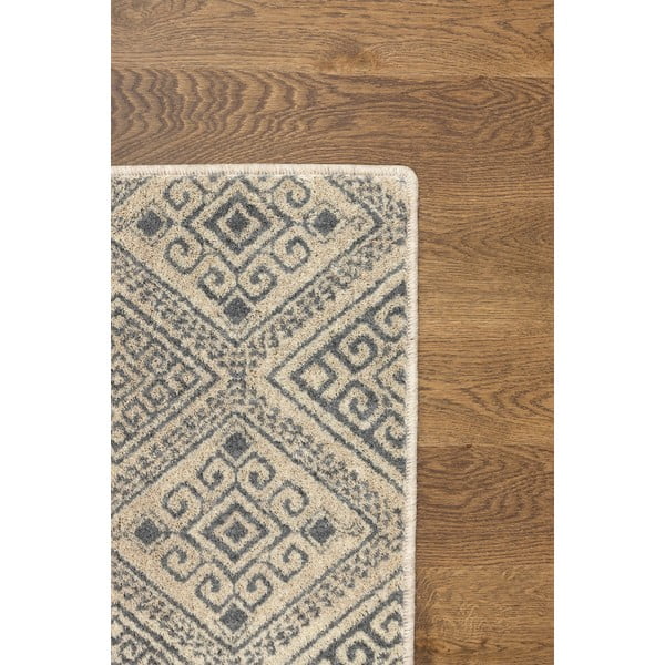 Béžový vlnený koberec 133x180 cm Decori – Agnella-image-3