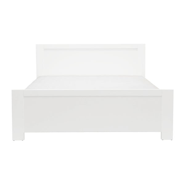 Biela dvojlôžková posteľ Mazzini Beds Sleep, 160 × 200 cm-image-1