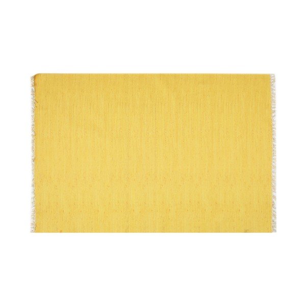 Žltý koberec Eco Rugs Yolk, 80 × 150 cm-image-1