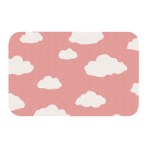 Detský ružový koberec Zala Living Cloud, 67 × 120 cm
