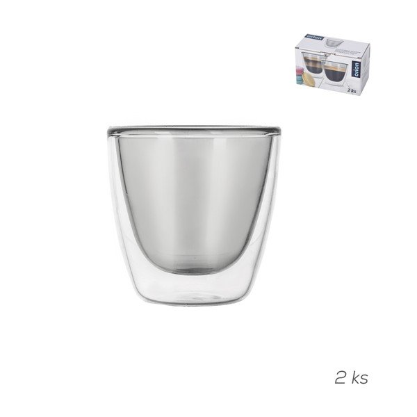 Sklenené hrnčeky na espresso v súprave 2 ks 110 ml – Orion-image-3