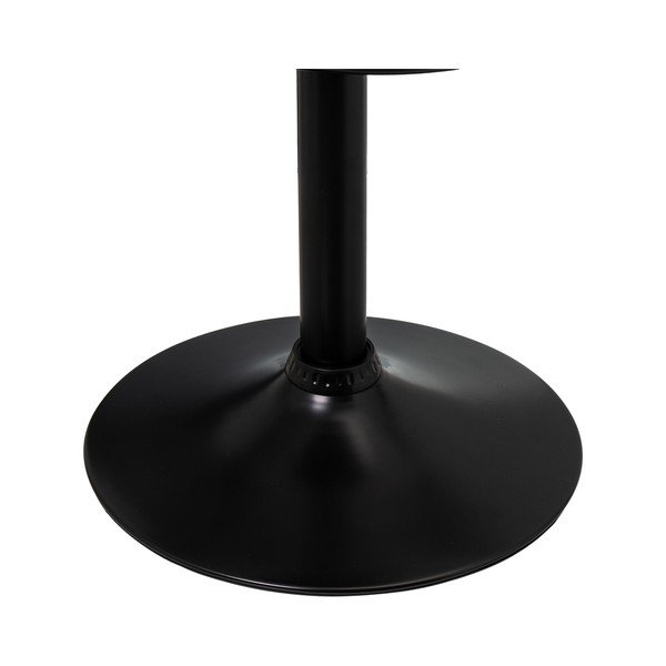 Čierne barové stoličky s nastaviteľnou výškou z imitácie kože v súprave 2 ks (výška sedadla 72 cm) – Casa Selección-image-4