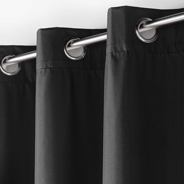 Čierny termo záves 140x260 cm Icemount – douceur d'intérieur-image-2