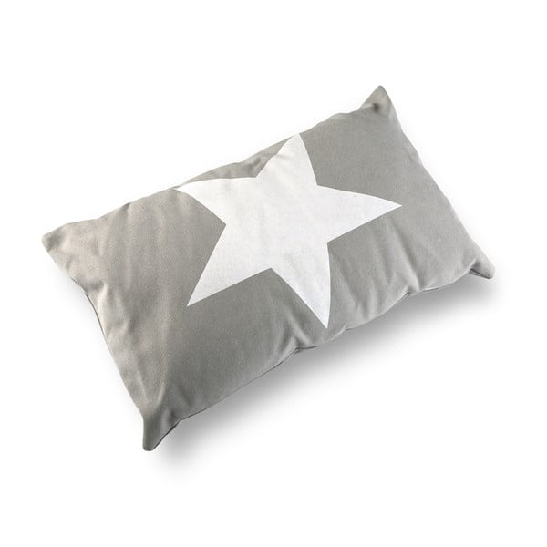 Vankúš Versa Grey & White Stars, 50 × 30 cm