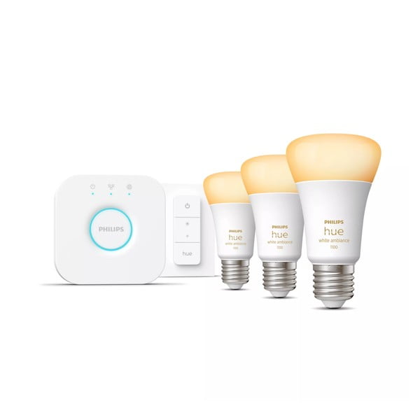 Inteligentný štartovací balíček 5 ks E27, 11 W White ambiance – Philips Hue-image-1