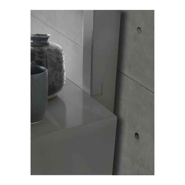Polica Quadra Grey-image-2