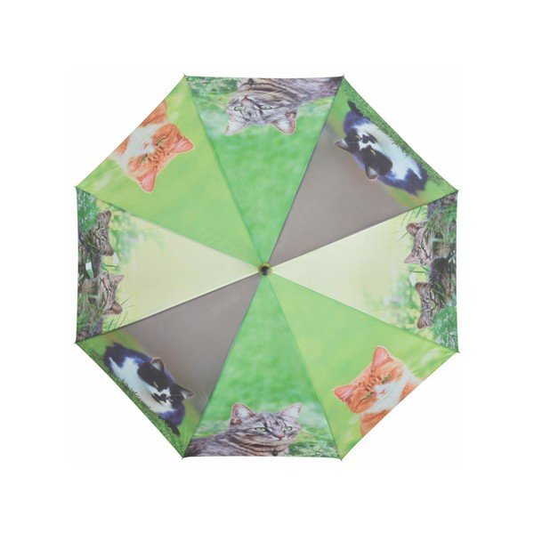 Dáždnik s potlačou mačky Esschert Design, ⌀ 120 cm-image-2