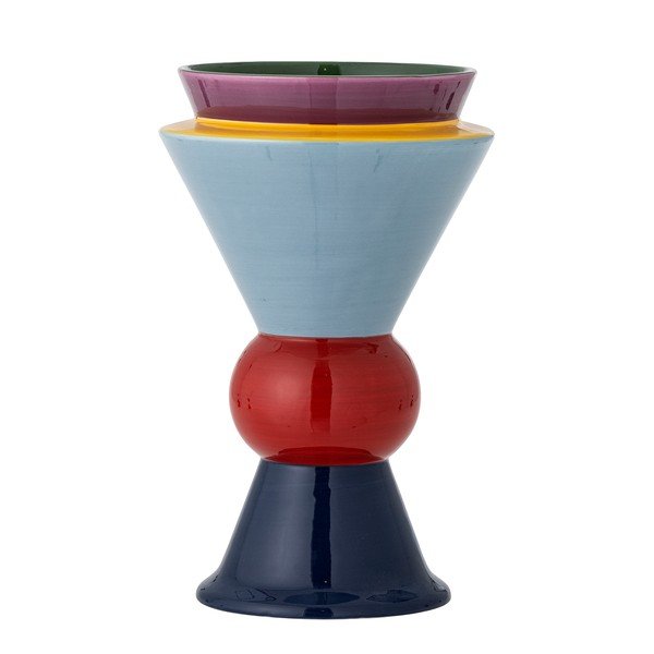Keramická ručne maľovaná váza (výška  26,5 cm) Trilla – Bloomingville