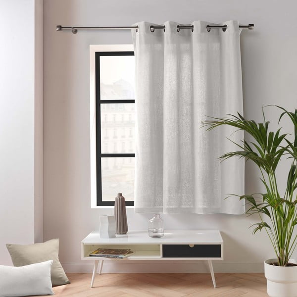 Biely záves 135x180 cm Twily – douceur d'intérieur-image-2