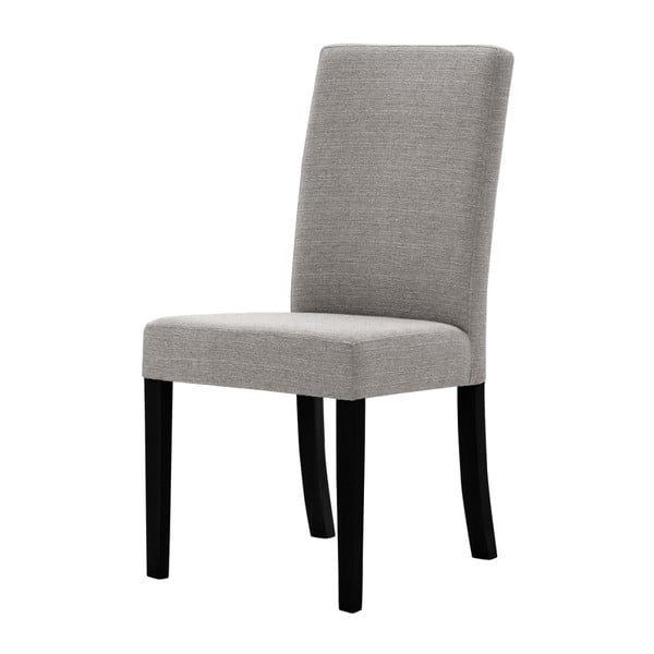 Sivo-hnedá stolička s čiernymi nohami Ted Lapidus Maison Tonka
