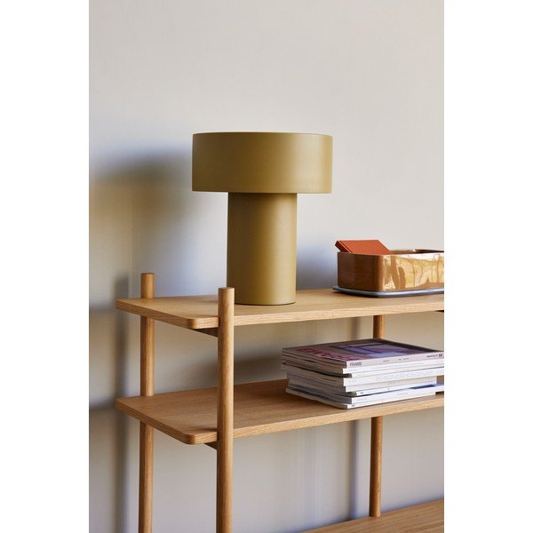 Kaki stolová lampa (výška 37 cm) Aki – Hübsch-image-1