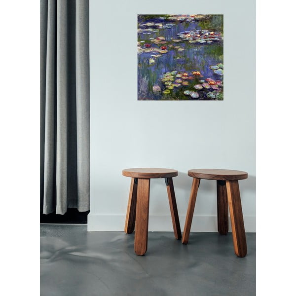 Obraz - reprodukcia 50x50 cm Water Lilies, Claude Monet – Fedkolor-image-1