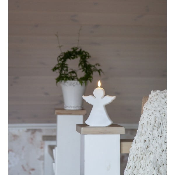 Vonkajšia LED sviečka (výška 18 cm) Flamme Angel – Star Trading-image-3
