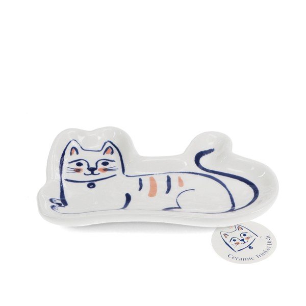 Keramický stojan na šperky Cat – Rex London-image-2