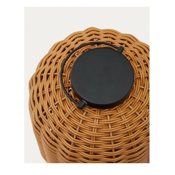 LED stmievateľná stolová lampa v prírodnej farbe (výška 37 cm) Saranella – Kave Home-image-2