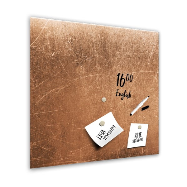 Magnetická tabuľa Styler Grey Copper, 30 × 30 cm-image-2
