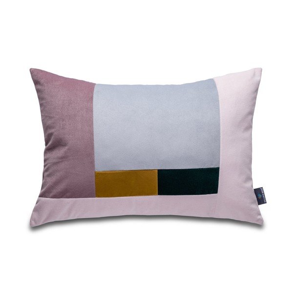 Obliečka na vankúš so zamatovým povrchom WeLoveBeds Krakow Wawel, 40 x 60 cm