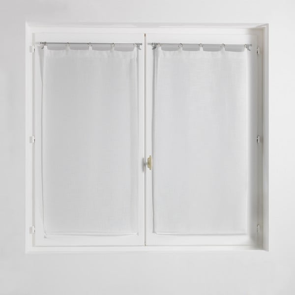 Biele voálové záclony v súprave 2 ks 60x90 cm Milza – douceur d'intérieur