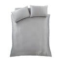 Sivé obliečky na dvojlôžko 200x200 cm Silky Soft - Catherine Lansfield