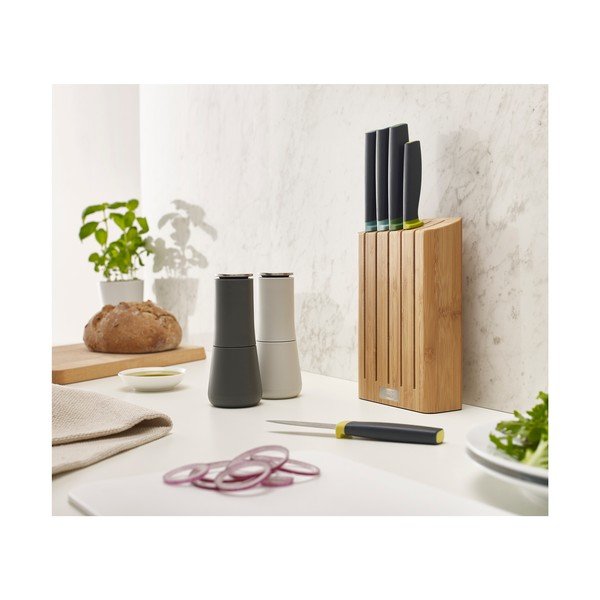 Súprava nožov v bambusovom stojane Josoph Josoph Elevate-image-4