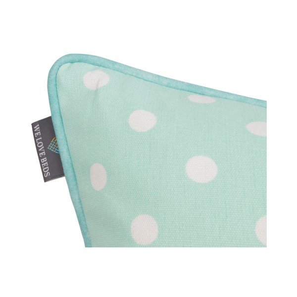 Mentolovozelená obliečka na vankúš WeLoveBeds Dots, 40 × 60 cm-image-4