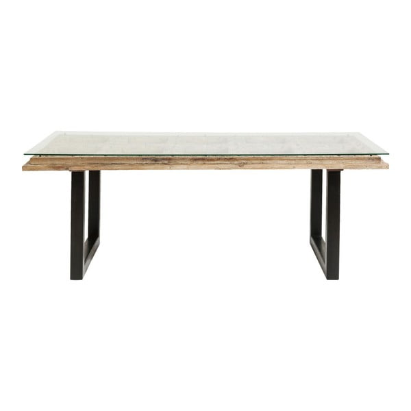 Jedálenský stôl s doskou z mangového dreva Kare Design Kalif, 180 × 90 cm