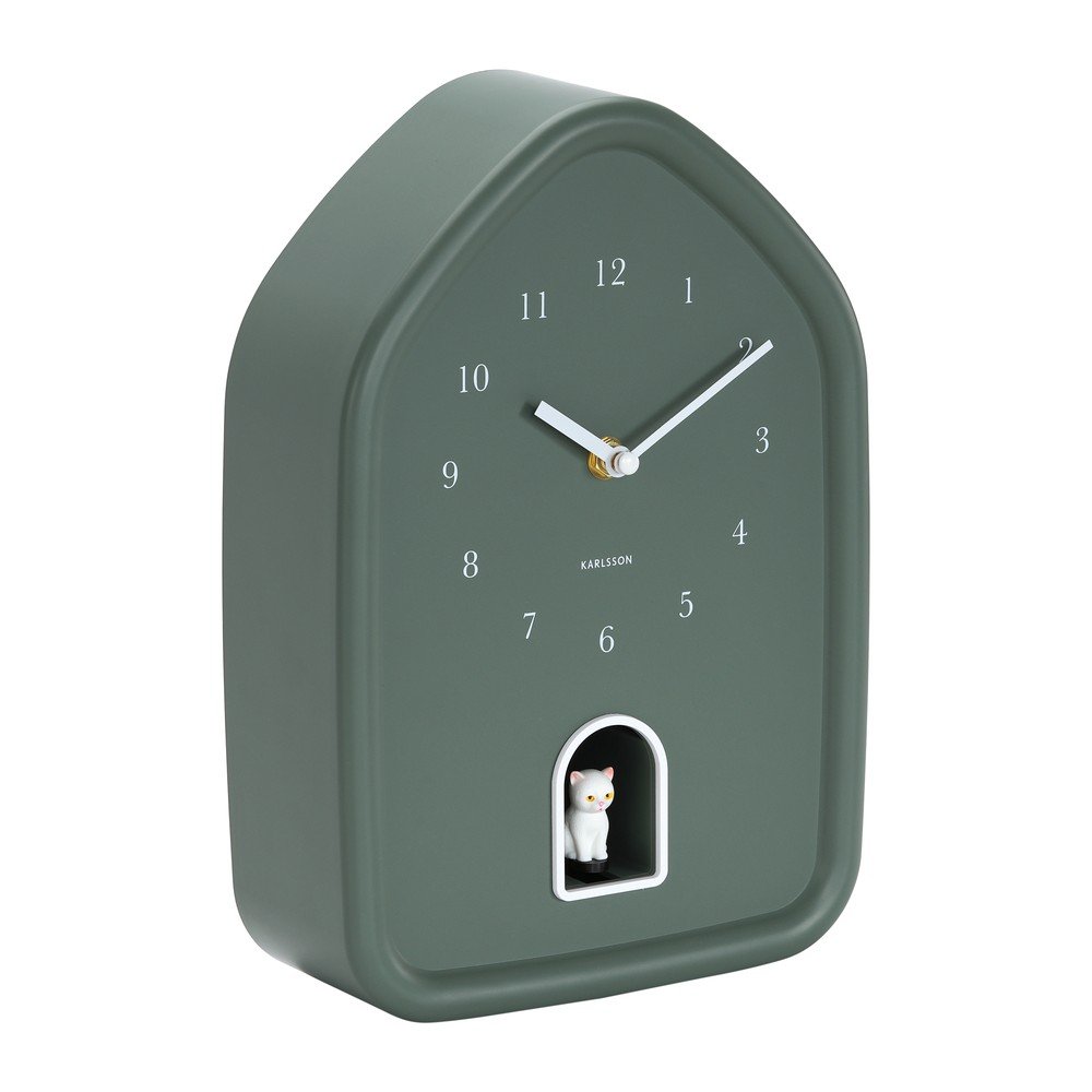 Nástenné hodiny Modern Kitty – Karlsson