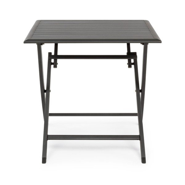 Hliníkový záhradný stolík 70x70 cm Elin – Bizzotto-image-2