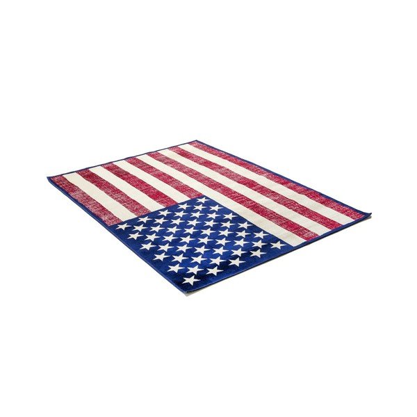 Koberec s motívom americkej vlajky Cotex, 160 × 230 cm-image-1