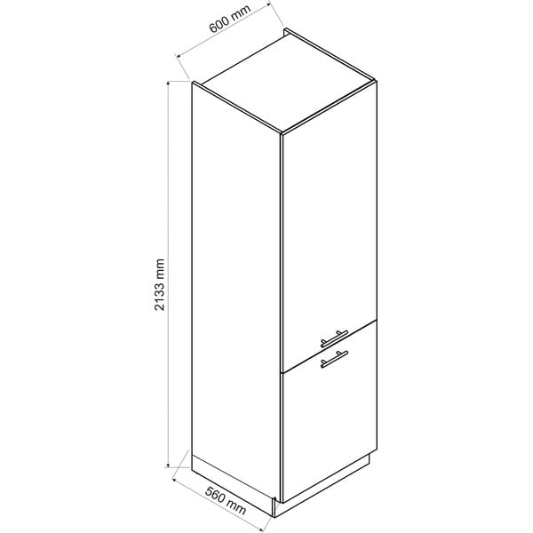 Rohová kuchyňa s pracovnou doskou (bez montáže) 180–300 cm Nico – STOLKAR-image-4