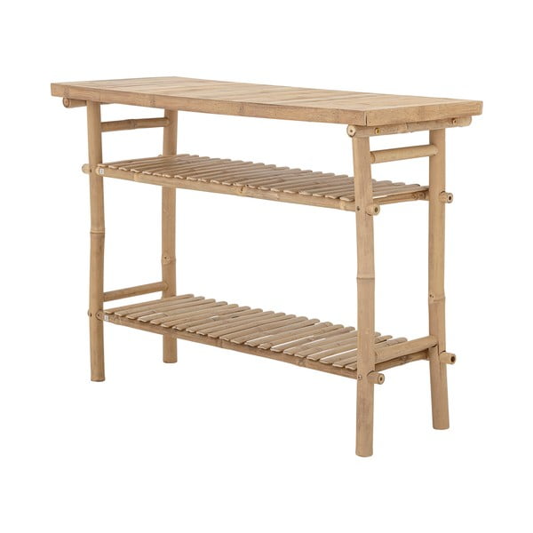Bambusový odkladací stolík 40x100 cm Sole – Bloomingville-image-3