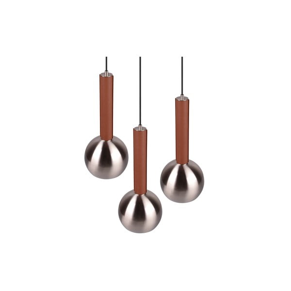 Sivé závesné svietidlo ø 52 cm Ciliana – CINQUE-image-2