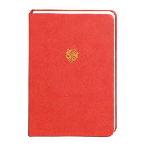 Červený zápisník Portico Designs, 300 strán
