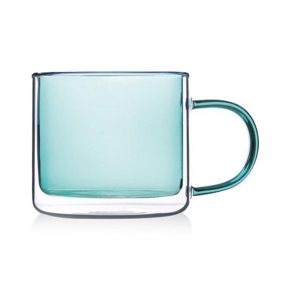 Svetlomodrý sklenený hrnček – Hermia