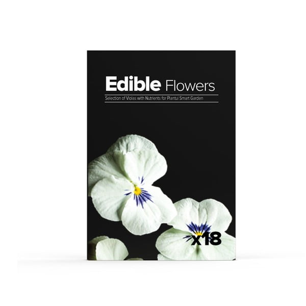 Sada 18 kapslí so semienkami jedlých kvetov Plantui Edible Flowers