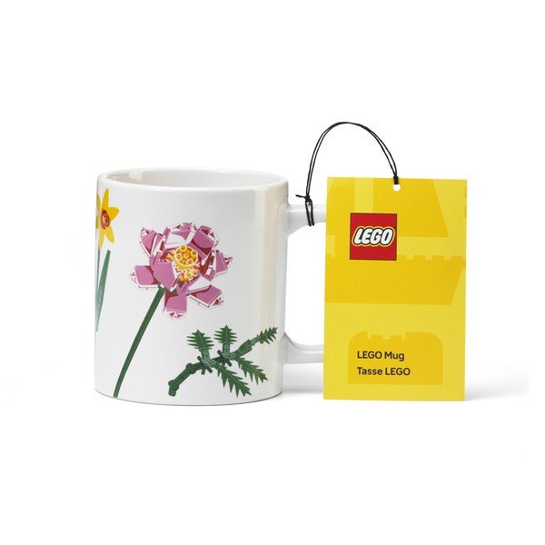 Biely keramický detský hrnček 300 ml Botanicals – LEGO®-image-1